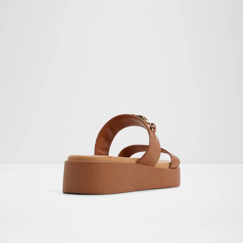 Aldo  HALAMAEVER Open Toe Wedge Sandals for Women | Best Price UAE